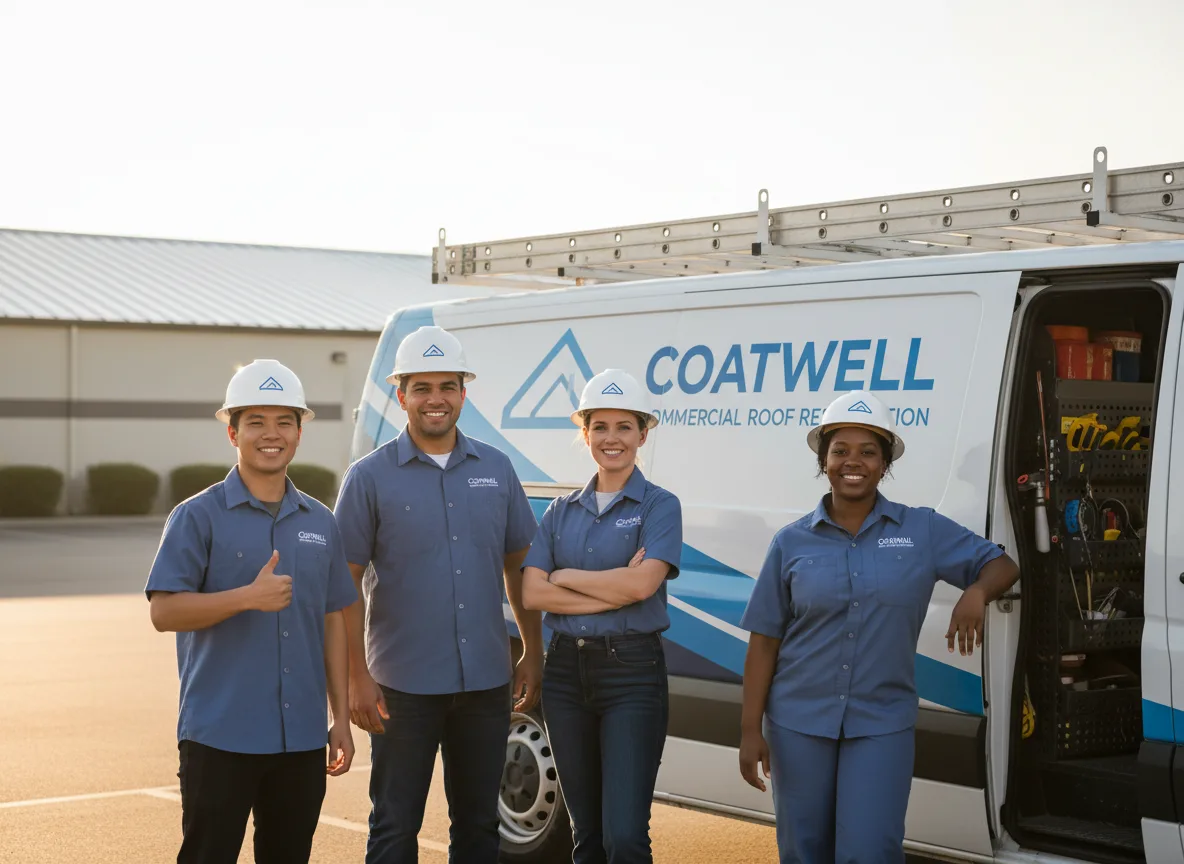 Commercial roof coating company in Holden, UT